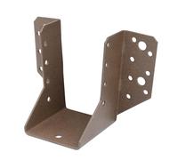 Alberts 822125 DURAVIS® Support U | type A | couleur rouille, à couche duplex | largeur libre 60 mm | hauteur 100 mm | kit de 25