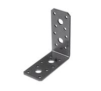 Alberts 823177 DURAVIS® Équerre d'assemblage | en noir diamant, à couche duplex | taille 90 x 90 x 40 mm | kit de 50