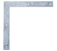 Alberts 823535 Equerre de porte | électro-galvanisé bleu | 250 x 250 x 30 mm | kit de 10