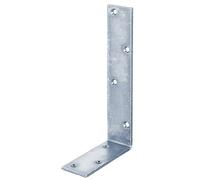 Alberts 823931 Lot de 20 équerres étroites - Galvanisé bleu - 100 x 200 x 40 mm