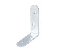 Alberts 824129 Equerre de chaise | électro-galvanisé bleu | arrondi | 50 x 50 x 14 mm | kit de 120