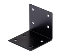 Alberts 824945 Equerre large - noire - plastifiée - 60 x 60 x 60 mm | kit de 50