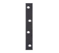 Alberts 825096 Patine d'assemblage - galvanisée - noire - plastifiée - 100 x 15 x 1,75 mm | kit de 100