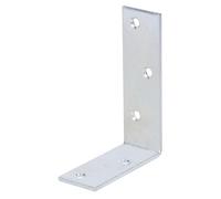 Alberts 829988 Équerre de poutre | électro-galvanisé, passivé à couche épaisse | 75 x 100 x 30 mm | kit de 48