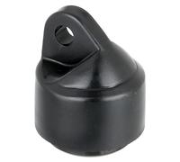 Alberts 831950 Lot de 10 capuchons d'étanchéité, en plastique, noir, pour tube de 34 mm de diamètre