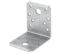 Alberts 832384 Équerre d'assemblage | galvanisée Sendzimir | 70 x 70 x 55 mm | kit de 60