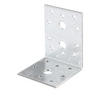 Alberts 832391 Équerre d'assemblage | galvanisée Sendzimir | 60 x 80 x 60 mm | kit de 60