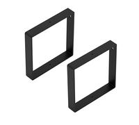 Alberts 832940 Console Conny | une paire | Équerre murale dans différentes couleurs tendance | Support d'étagères murales en paire ou à l'unité | dimensions 180 x 180 x 30 mm