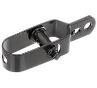 Alberts 834777 Tendeur de fil de fer | galvanisé, revêtement plastique anthracite RAL 7016 | Taille 2 | Longueur 100 mm | kit de 50