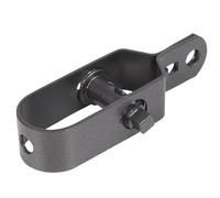 Alberts 834784 Tendeur de câbles | zingué, plastifié anthracite métallique | taille 3 | longueur 115 mm | kit de 50