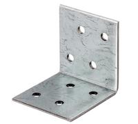 Alberts 835170 Raccord d'angle | galvanisé sendzimir | 40 x 40 x 40 mm | kit de 50