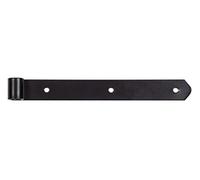 Alberts 835828 Penture | en différents modèles | en noir | gond Ø 16 mm | taille 300 x 35 mm | kit de 6