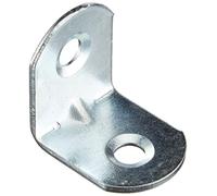 Alberts 837785 Équerre de chaise | avec extrémités arrondies | galvanisée, en bleu | 20 x 20 x 16 mm | kit de 40