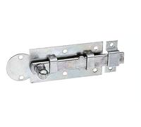 Alberts 840327 Verrou de fenêtre | droit, avec boucle serrée | électro-galvanisé, passivé à couche épaisse | platine 80 x 30 mm | kit de 10