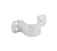 Alberts 844011 Lot de 10 colliers de serrage à visser galvanisé galvanisé passivé couche épaisse pour tube de diamètre 1 3/4"
