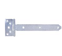 Alberts 844349 Croix de suspension | avec tige sertie | électro-galvanisé, passivé à couche épaisse | penture 242 x 34 mm | charnière 90 x 45 mm | kit de 10