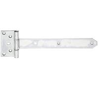 Alberts 844394 Penture anglaise | avec goupille pressée | électro-galvanisé, passivé à couche épaisse | penture 291 x 40 mm | charnière 103 x 59 mm | kit de 10