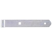 Alberts 845063 Penture | en différents modèles | électro-galvanisé, passivé à couche épaisse | gond Ø 10 mm | taille 200 x 30 mm | kit de 10