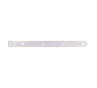 Alberts 845087 Penture | en différents modèles | électro-galvanisé, passivé à couche épaisse | gond Ø 10 mm | taille 400 x 30 mm | kit de 10