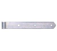 Alberts 845117 Penture | en différents modèles | électro-galvanisé, passivé à couche épaisse | gond Ø 13 mm | taille 300 x 40 mm | kit de 10