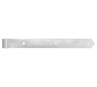 Alberts 845155 Penture | en différents modèles | électro-galvanisé, passivé à couche épaisse | gond Ø 13 mm | taille 400 x 40 mm | kit de 10