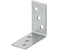 Alberts 846411 Équerre d'assemblage | galvanisée Sendzimir | 40 x 40 x 20 mm | kit de 100