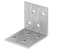 Alberts 846435 Équerre d'assemblage | galvanisée Sendzimir | 40 x 40 x 40 mm | kit de 150