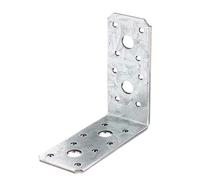 Alberts 846572 Équerre d'assemblage | galvanisée Sendzimir | 90 x 90 x 40 mm | kit de 50