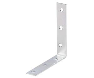 Alberts 847418 Équerre de chaise | galvanisé Sendzimir | 100 x 100 x 19 mm | kit de 40