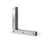 Alberts 847692 Équerre d'angle | galvanisée Sendzimir | 200 x 200 x 30 mm | kit de 10
