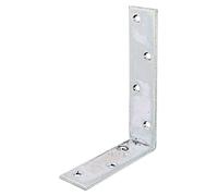 Alberts 848002 Équerre de poutre | électro-galvanisé, passivé à couche épaisse | 120 x 180 x 40 mm | kit de 20