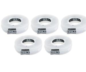 Alberts 848088 Bande multi-trous | avec ou sans bobine | galvanisé Sendzimir | largeur 17 mm | longueur 3 m | kit de 5