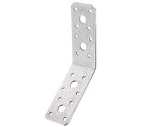 Alberts 848354 Équerre d'assemblage | coudée à 135° | galvanisée Sendzimir | 90 x 90 x 40 mm | kit de 50