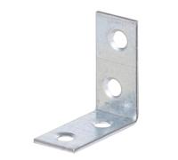 Alberts 848408 Équerre de chaise | galvanisé Sendzimir | 30 x 30 x 14 mm | kit de 120