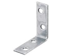 Alberts 848552 Équerre de chaise | galvanisé Sendzimir | 40 x 40 x 15 mm | kit de 120