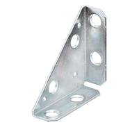 Alberts 849047 Plateau d'angle | galvanisé Sendzimir | 50 x 50 x 70 mm | kit de 25
