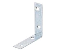 Alberts 849344 Équerre de chaise | galvanisé Sendzimir | 60 x 60 x 16 mm | kit de 100