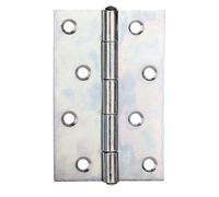 Alberts 850227 Charnière | demi-large | galvanisé Sendzimir | 100 x 72 mm | kit de 20
