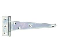 Alberts 850951 Bande pour caisses | avec goupille rivetée | électro-galvanisé, passivé à couche épaisse | 200 x 32 mm | kit de 10