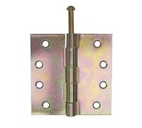 Alberts 851477 Charnière | carrée | galvanisé Sendzimir | 100 x 100 mm | kit de 20