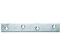 Alberts 851927 Platine d'assemblage | étroite | acier inoxydable | 100 x 15 mm | kit de 50