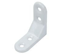 Alberts 854034 Équerre décorative | emboutie | en blanc | 50 x 50 x 20 mm | kit de 20