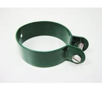 Alberts 855376 Collier pour étançons | galvanisé, plastifié, en vert | Ø du collier 60 mm | kit de 5