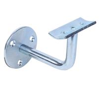 Alberts 855932 Support de main courante | à fixer au mur, support non réglable | à visser | support bombé | galvanisé | kit de 10