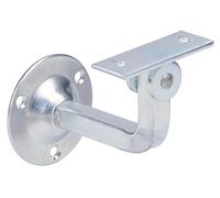 Alberts 855956 Support de main courante | pour fixation au mur, support réglable | à visser | support droit | galvanisé | kit de 10