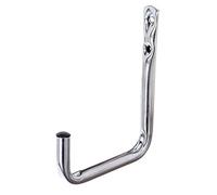 Alberts 856069 Crochet mural | au choix dans différents modèles | coudé | galvanisé, en bleu | diamètre Ø12 mm | 140 x 115 mm | kit de 5