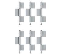 Alberts 858261 Paumelle longue à souder | Type KO8 | acier | hauteur 220 mm | diamètre Ø 14 mm | kit de 6