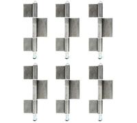 Alberts 858278 Bande de construction | Type KO8 | Acier | Hauteur 240 mm | Diamètre Ø16 mm | kit de 6