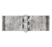 Alberts 860202 Charnière | large, à souder | acier brut | 40 x 60 mm | kit de 10