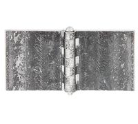 Alberts 860240 Charnière | large, à souder | acier, brut | 80 x 160 mm | kit de 10